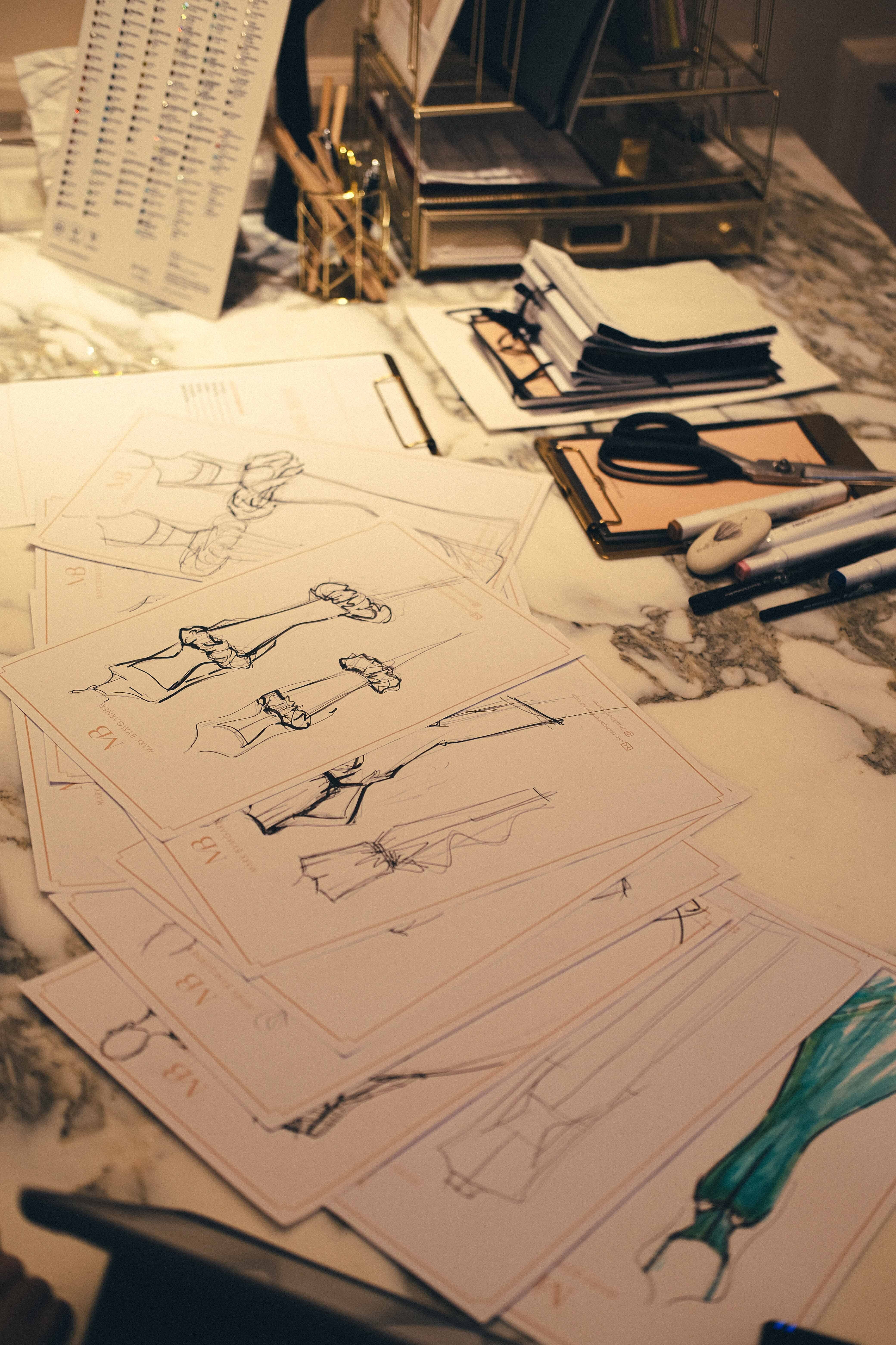 Vania and Mark working in their respective ateliers. PHOTOS: COURTESY OF PLAINS AND PRINTS
